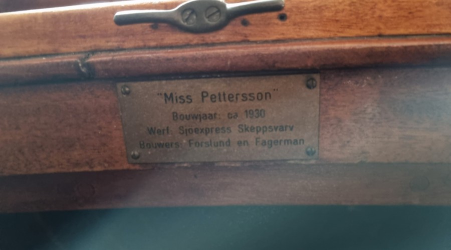 Klassieke Zweedse Salonboot 'Miss Pettersson'
