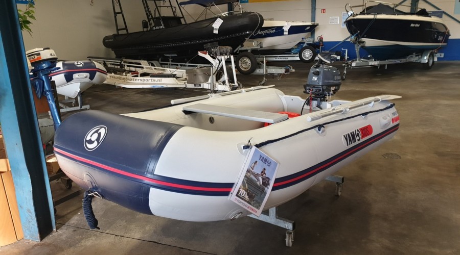 Nieuwe Yam 310S met nieuwe Yamaha F5 en gratis slot!